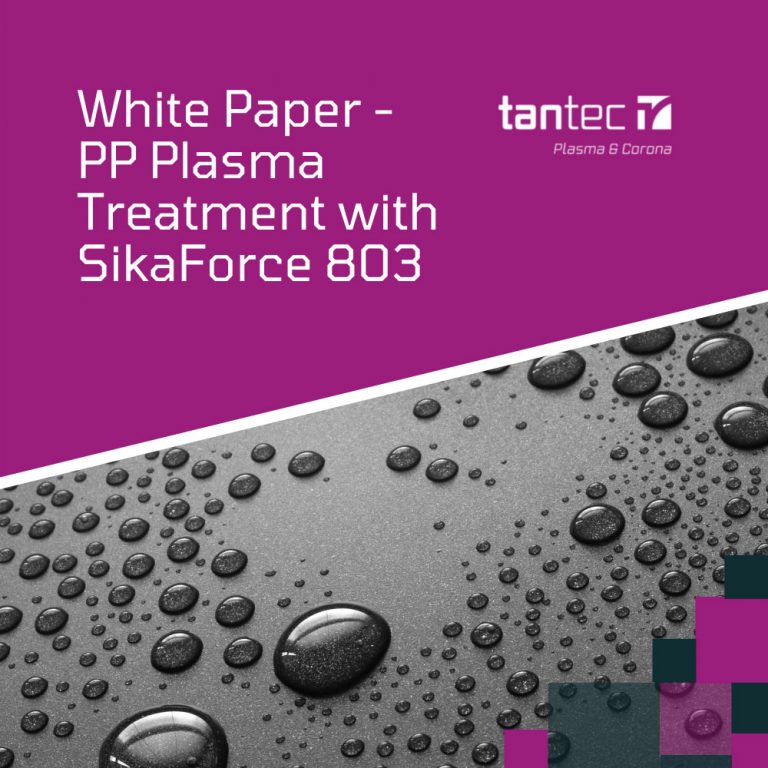 pp plasma treatment with sikaforce 803