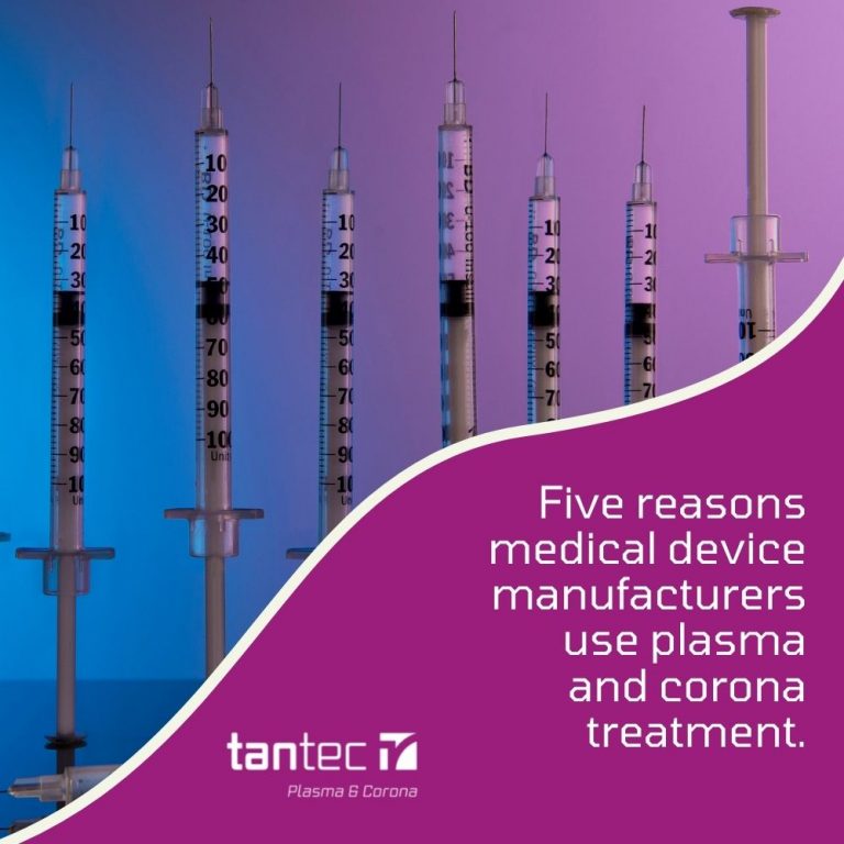plasma treatment for medical devices